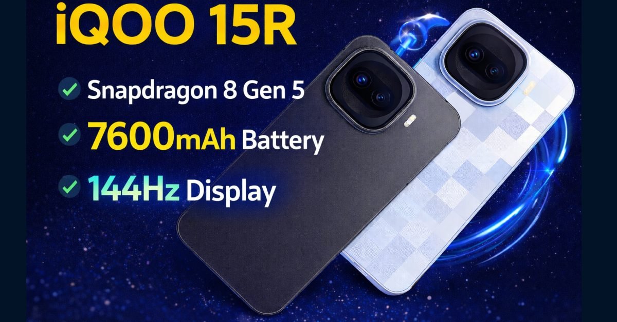iQOO 15R specs