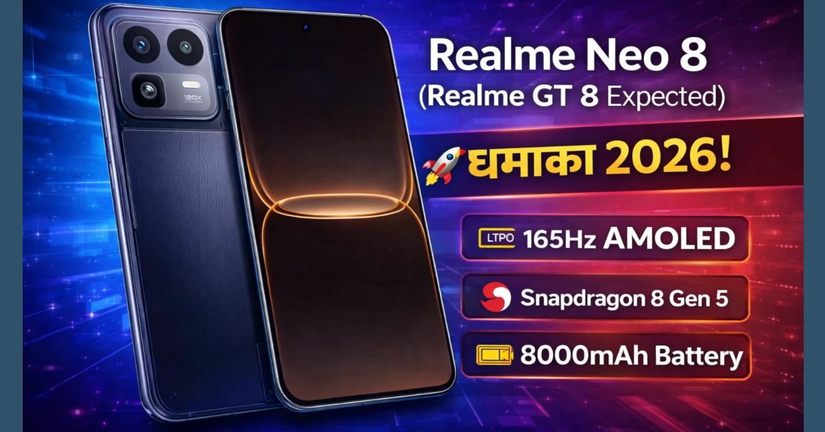 Realme Neo 8 (Realme GT 8 Expected) specs