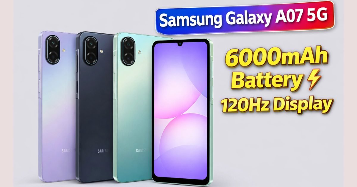 Samsung Galaxy A07 5G specs